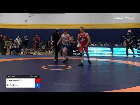 74 Kg Consi Of 16 #1 - Trever Devestern, Titan Mercury Wrestling Club (TMWC) Vs Doug Zapf, Pennsyl