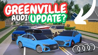 NEW Greenville AUDI UPDATE - New Area & More!