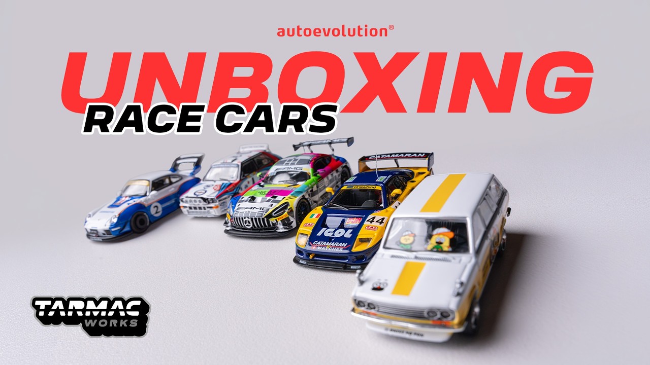 Tarmac Works Unboxing: 5 Diecast Cars With Racing DNA