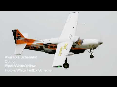 LEGEND HOBBY presents the 85” CESSNA GRAND CARAVAN by Seagull Models