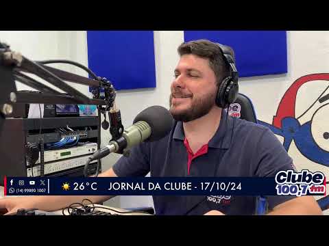 Jornal da Clube - 17/10/24 - Edição da Manhã