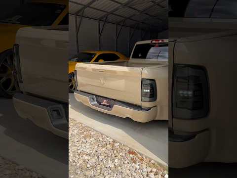 New taillights on the Baby Dually from Vh Auto #JgCollection #VoiceOver #BabyDually #DroppedRam #Fyp