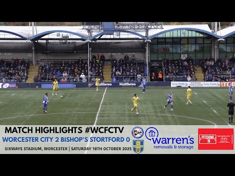 Worcester City 2 Bishops Stortford 0 | Pitching In Southern Premier League Central Division