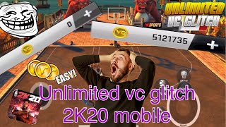 Unlimited vc glitch nba2k20 mobile *not patched* Working on iOS & Android