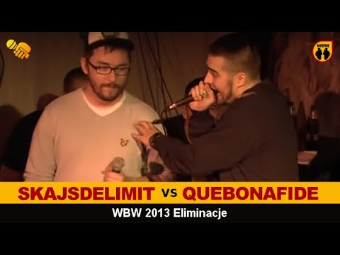 Video thumbnail for Eliminacje 2013: Quebonafide vs. Skajsdelimit