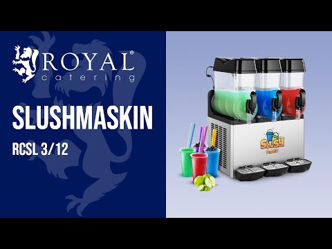 video - B-varer Slushmaskin - 3 x 12 Liter