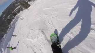 Snowboard Crash - brutal!