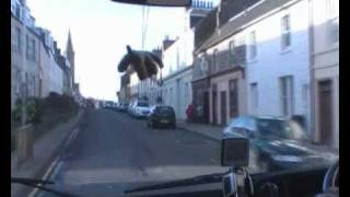 preview picture of video 'Road Trips in Scotland - Tay Road Bridge to Abernethy'