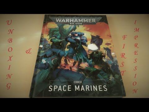 Unboxing Space Marines Codex 2020 [ITA] & Prime Impressioni Whats Inside