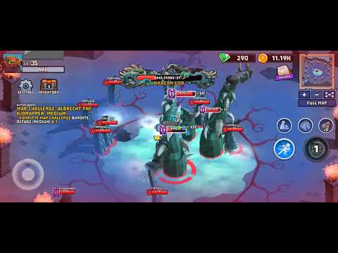 Hunters Origin - Turtle vs Dragon God | Is This TRUE Godmode?!