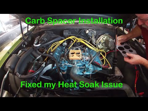 How to install a Carburator Spacer