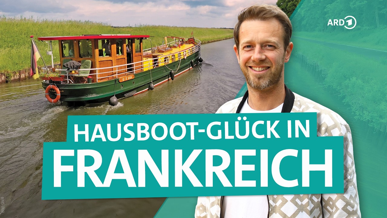 Frankreichs Norden: Mit dem Hausboot auf dem Saar-Kanal | ARD Reisen