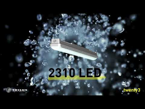 twenty3 2310 FR-Wannenleuchte 1257mm 33W 4000lm 840 IP66 PC