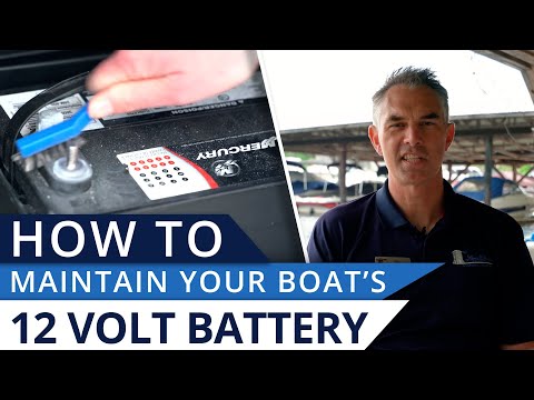 How to Maintain a Boat Battery