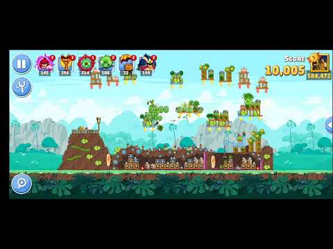 Angry Birds Friend Tournament Level 6 week 1011 Three Stars No PowerUp 02 Dec 2021