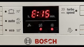 Vaatwasser Bosch E15 foutcode eenvoudig zelf op te lossen, check de video