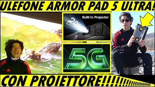 Tablet Indistruttibile 5G con Proiettore e Night Vision: Ulefone Armor Pad 5 Ultra Ha Tutto!