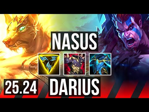 NASUS vs DARIUS (TOP) | EUW Master | 25.24