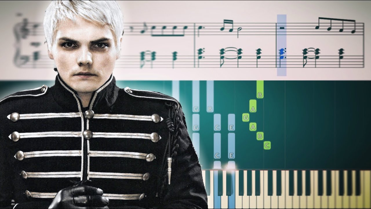 SLEEP (My Chemical Romance) - Piano Tutorial