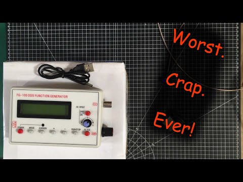 Uni-Byte 0060 - FG 100 DDS Function Generator: NO!  JUST NO!