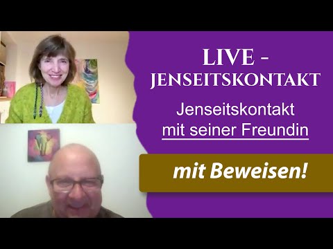 CONTACT WITH THE AFTERLIFE with deceased FRIEND - Live contact with the afterlife with evidence