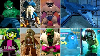 All Water Characters in LEGO Videogames