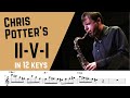 Chris Potter's II-V-I (From Cherokee in 12 keys) PDF