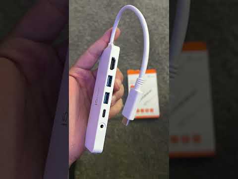 j5create USB-C Multi-Port Hub with Power Delivery with 4K HDMi #porthub #fyp #fypage