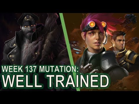 Starcraft II Co-Op Mutation #137: Well Trained [Stukov Mech]
