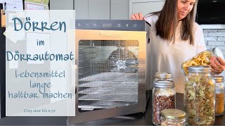 Von Fruchtleder bis Apfelchips | Dörren im Dörrautomat | Lebensmittel haltbar machen | Tagaus Tagein