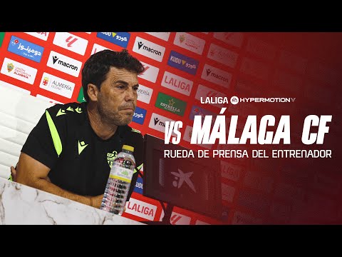 🎥 Rueda de prensa previa partido Málaga CF - UD Almería