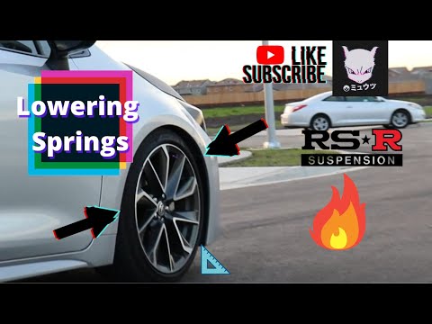 DIY Lowering Springs Installation for the Corolla Hatchback