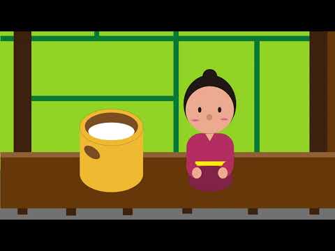 日本文化学科 さるとむすめ（The Monkey and the Young Girl）