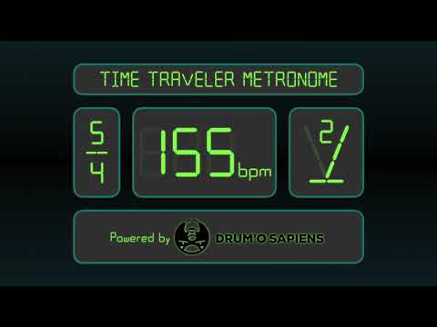 155bpm | 5/4 | Metronome