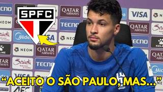 CHAPÉU NO RIVAL! OLHA OQUE MARCOS LEONARDO FALOU APÓS ACERTO COM O SÃO PAULO! NOTICIAS DO SÃO PAULO