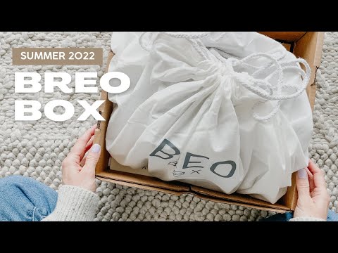 Breo Box Unboxing Summer 2022