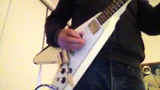 Video thumbnail for Gibson Flying V 67 reissue custom shop by Terry O'Malley