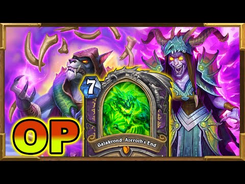 How OP Is Galakrond Zoo Warlock? Unbelievable! Fast Climbing To Legend Deck | Perfect | Hearthstone