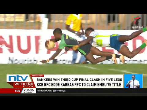 KCB Rugby 7s edge bitter rivals Kabras Sugar 12-10 to lift the Embu 7s title
