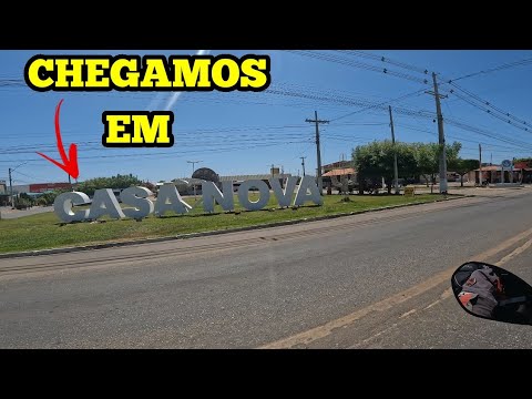 CHEGAMOS EM CASA NOVA BA AO LADO DO LAGO DE SOBRADINHO NORTE DA BAHIA 