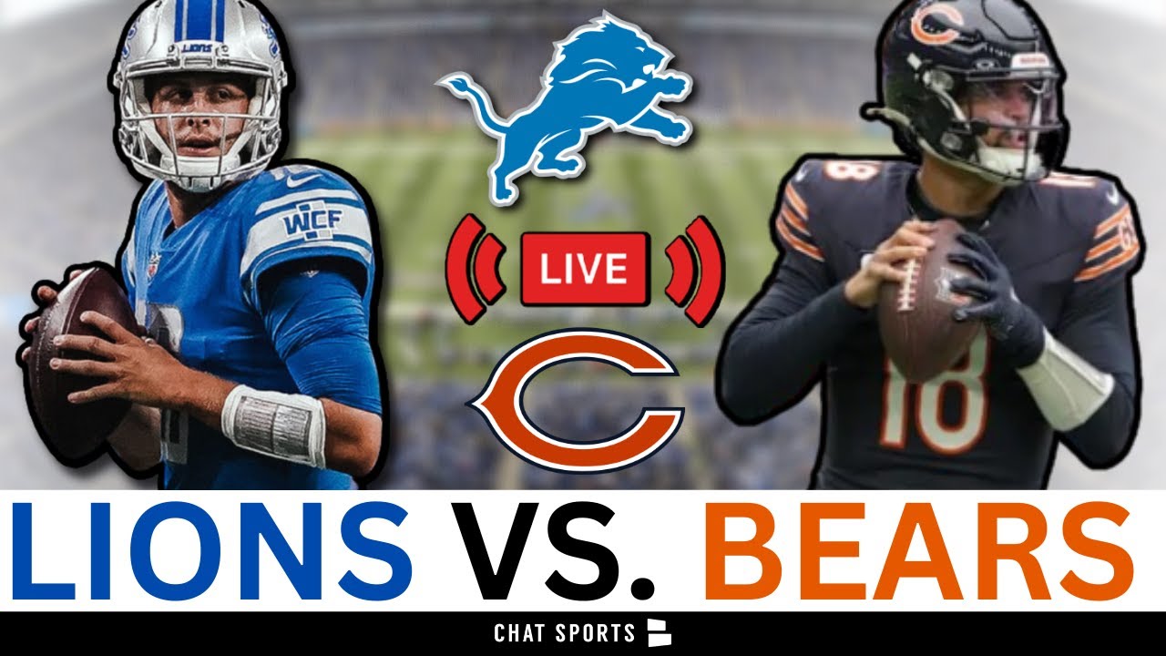 Lions vs. Bears Live Streaming Scoreboard, Play-By-Play, Game Audio & Highlights | NFL Week 16