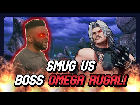 THIS IS THE SOFTEST BOSS OF ALL TIME! SMUG VS BOSS OMEGA RUGAL! KOF15