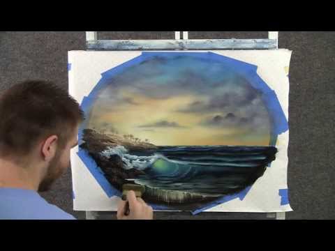 Paint with Kevin Hill - Sunset Surf