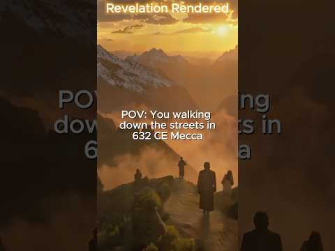 POV: You walking down the streets in 632CE Mecca #shorts #pov #hajj