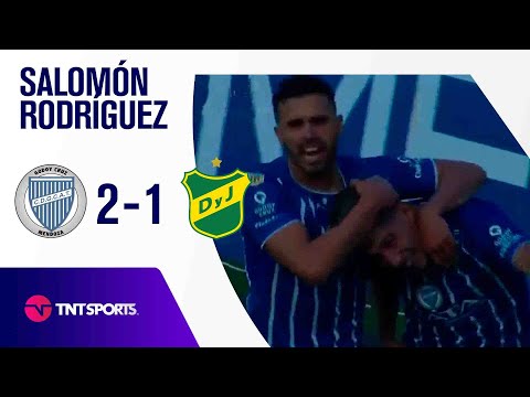 ¡GOLAZO DEL TOMBA! Salomón RODRÍGUEZ metió un CABEZAZO LETAL para el SEGUNDO de GODOY CRUZ ⚽🔥