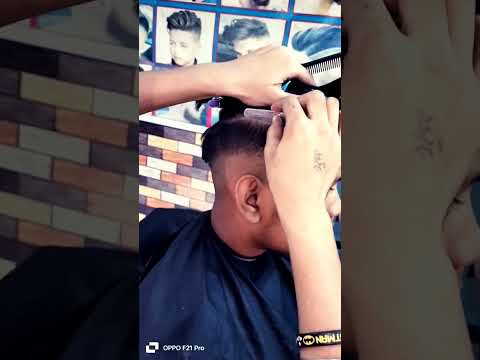 hair cutting #haircutting #hairstyle #hair #selfhaircut