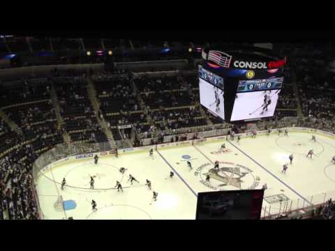 Sidney Crosby's Return, Pre-Game Warmup
