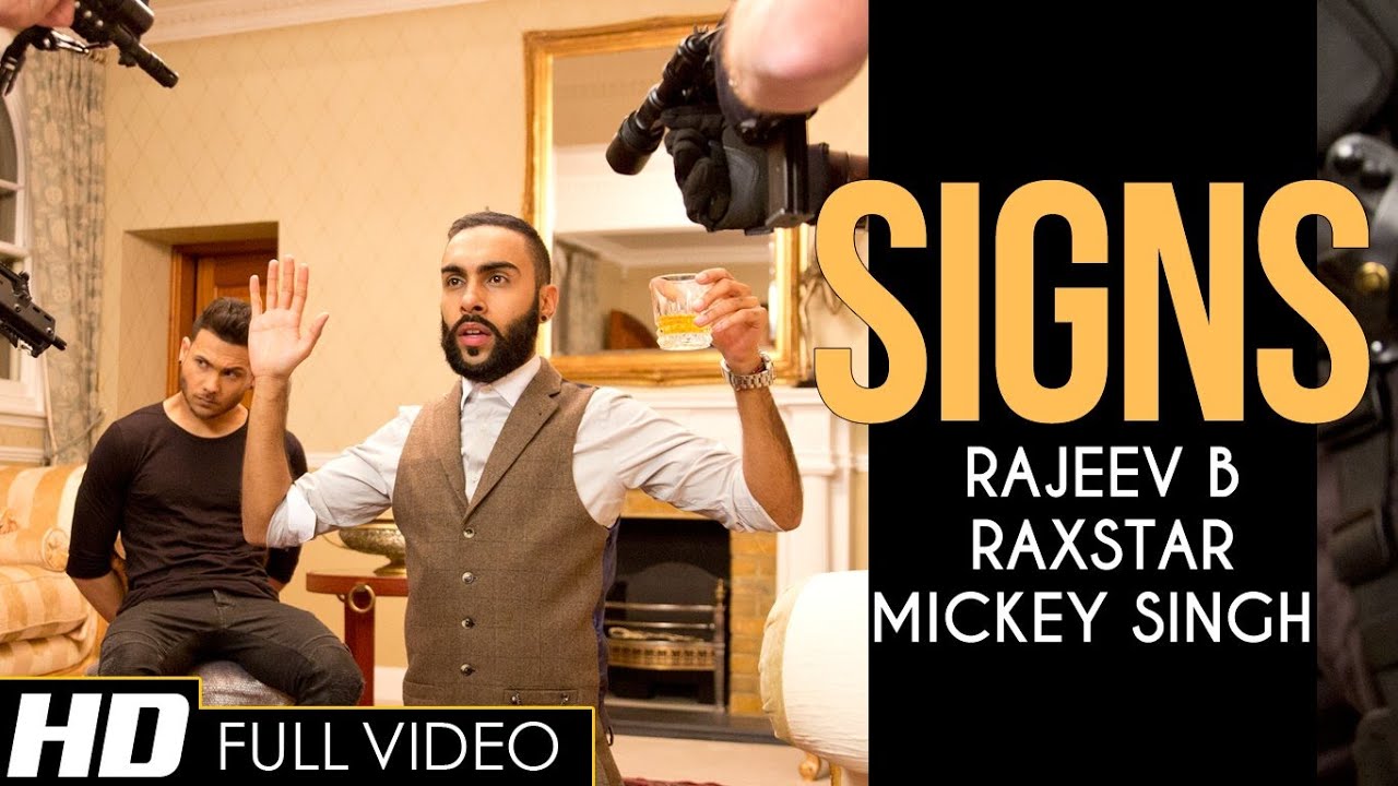 Signs (Title) Lyrics  | Signs | Raxstar, Mickey Singh | Mickey Singh, Raxstar | Rajeev B