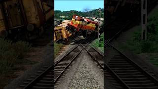 Indian train Simulator, Biggest Train Collisions & Mistakes Caught on Camera, Train Game #traingame