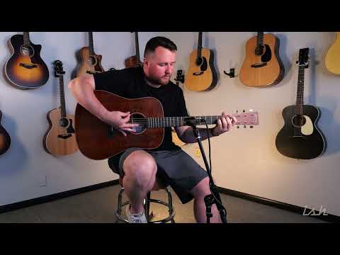 Martin Custom Shop D-18 Style Dreadnought Flamed Mahogany image 15